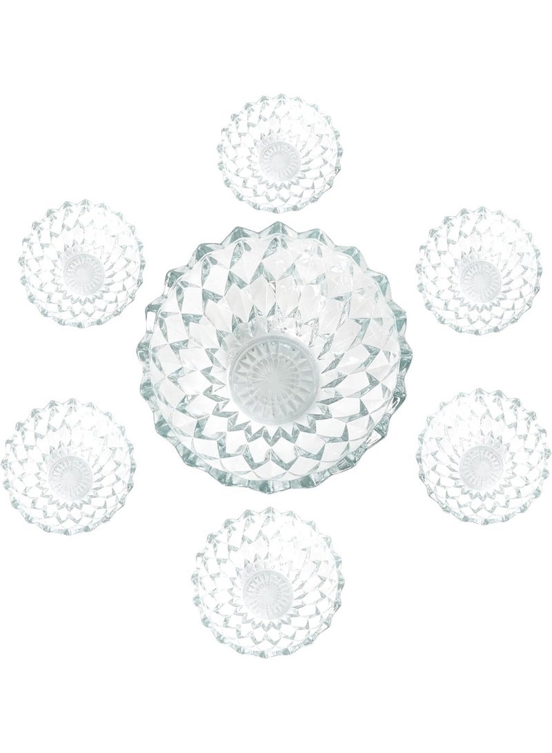 ريكو أوعية زجاجية للحلوى (6 قطع) - أكواب زجاجية للآيس كريم - Image 2